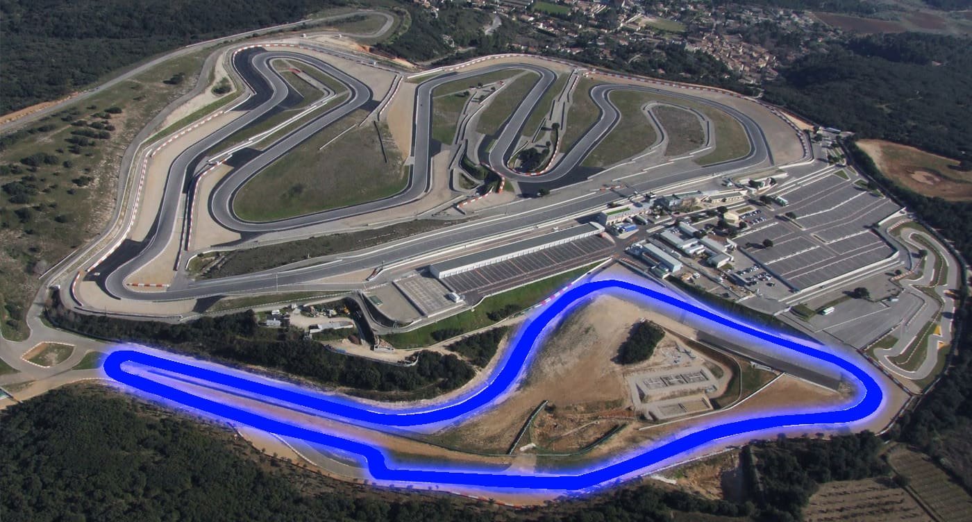 circuit de lédenon piste club